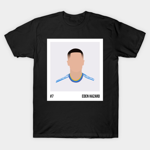 Eden Hazard Minimalistic Camera Film T-Shirt by GotchaFace